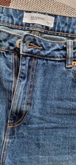 Джинсы момы синие