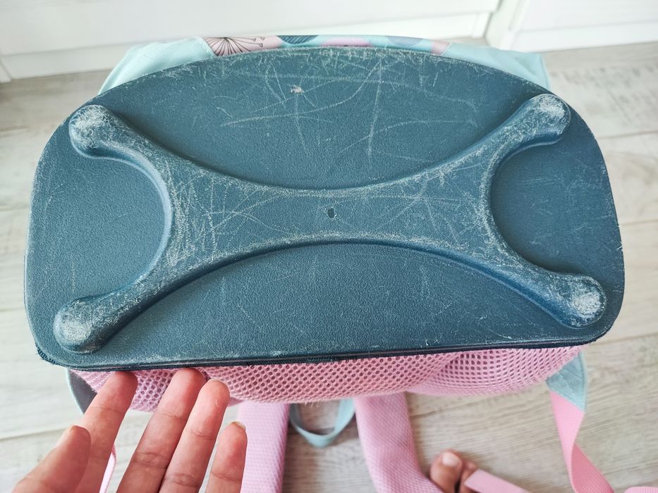 Ученическа раница Herlitz Loop Plus Hummingbird, Светло синя