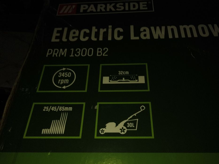 Masina de tuns iarba electrica PARKSIDE PRM 1300 B2, 30 l
