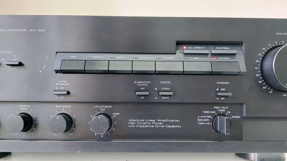 ダイワTOMOFUNE AX-700S Yamaha AX 700 muzica amplificator stereo de colectie muzica