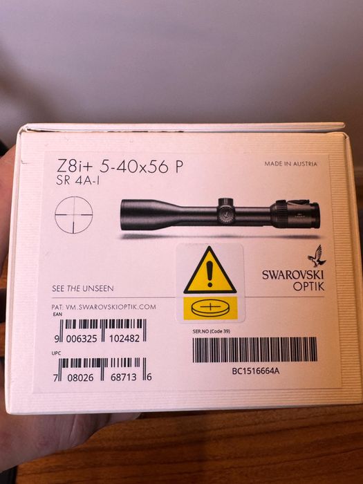 Luneta Swarovski Z8i+ 5-40x56 + prindere Blaser + Thermtec Hunt 335 + Rusan
