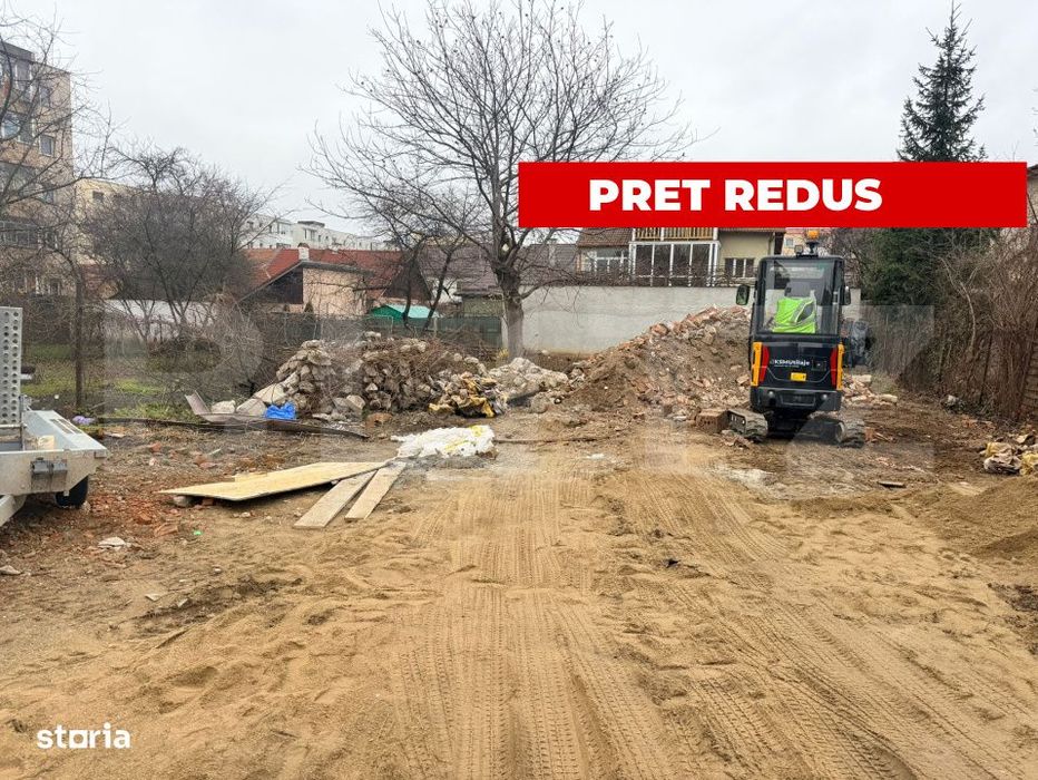 Oportunitate – Teren in oras, zona Tractorul, 350 mp, constructie ca