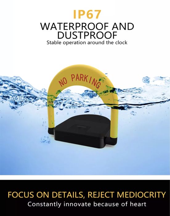 antiparking барьер парковочный NO  PARKING дистанционное управление