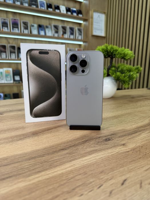 ‼️iPhone 15 Pro Natural 128Gb - Stare foarte buna - Garantie 12 luni