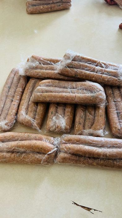 Куриные колбаски