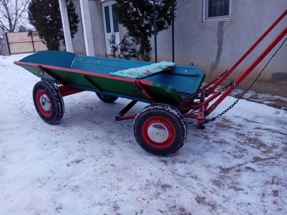 Căruță și iapă trapasă
