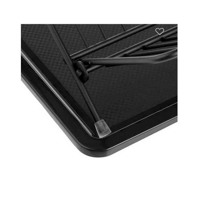 Метален сушилник Mercado Trade, С подложка, За кухня, Черен