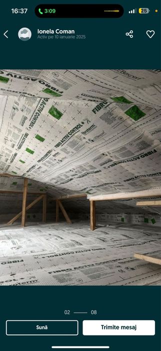 Izolatii cu fibra de celuloza