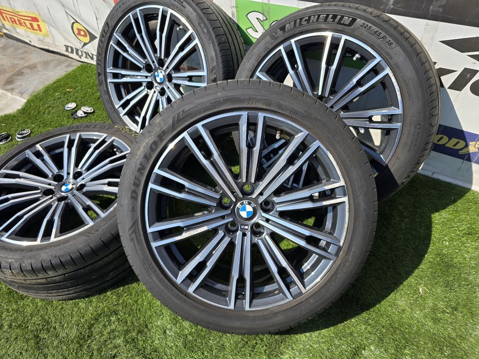 Jante originale Bmw Seria 3 G20 R18 5x112 jante doua latimi255 40 18 cu 225 45 18