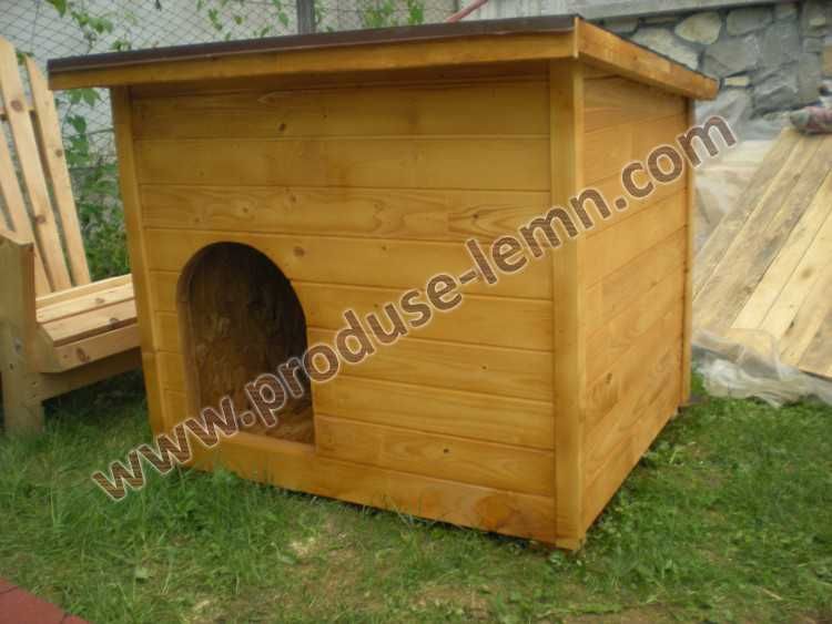 Cusca Caine Izolata Termic cu Acoperis Rabatabil