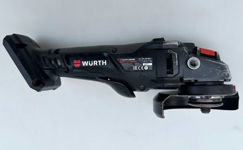 Wurth AWS 18-125 P Compact - Безчетков ъглошлайф 18V