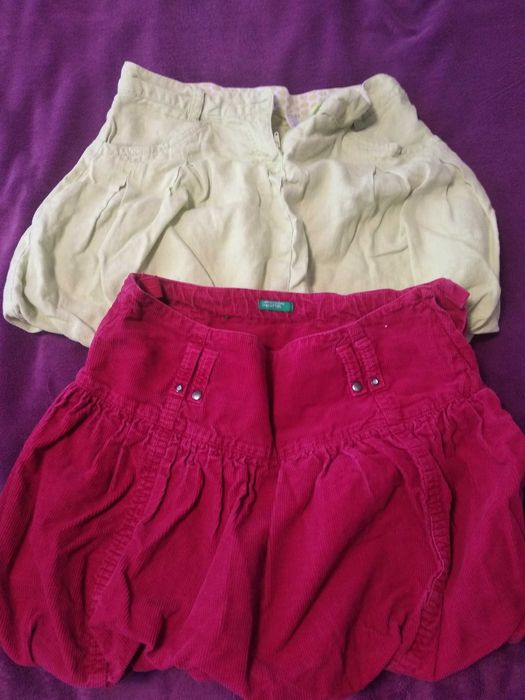 Лот от рокли, блузки и поли 110,116, 122,128