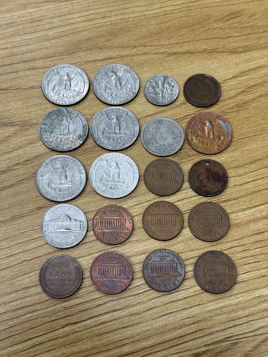Лот стари американски монети