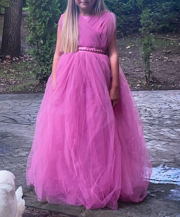 Официална рокля за момиче 8-10 г