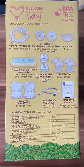 Pompa de san electrica dubla