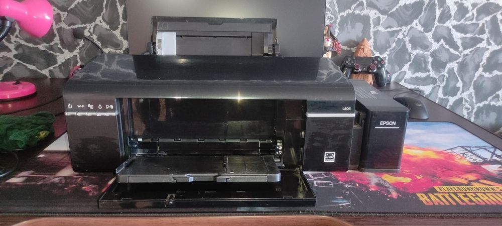 Фотопринтер Epson L805 (6 цветов, Wi-Fi, СНПЧ) — Идеальное состояние