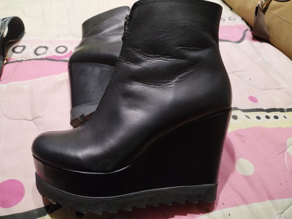 Дaмски боти - Bianki  от естествена кожа