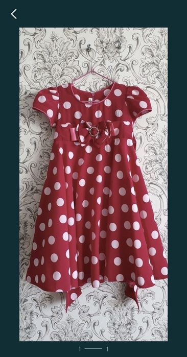 Платье для девочки 3-4 года