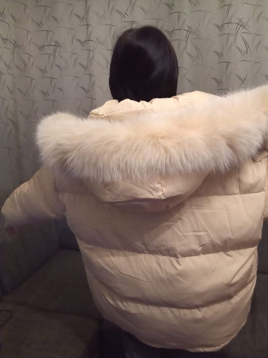 Продам куртку пуховик двухстороннюю