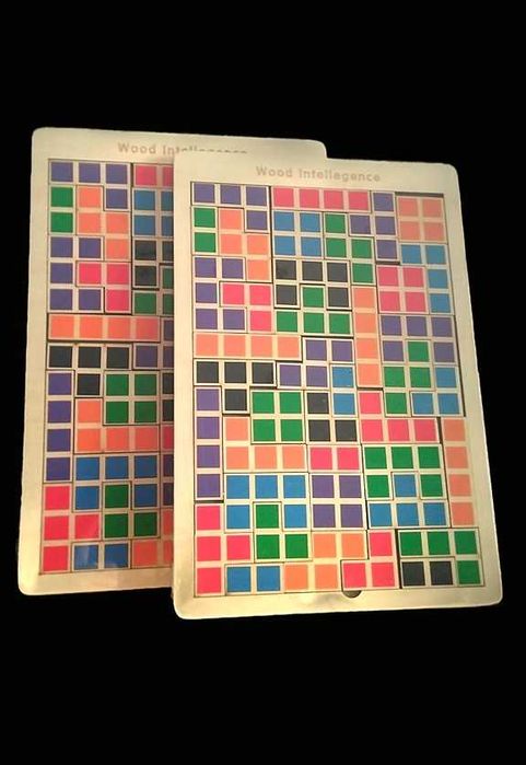 PIXEL - Голям Дървен Тетрис с лазерна изработка / TETRIS BLOCKS