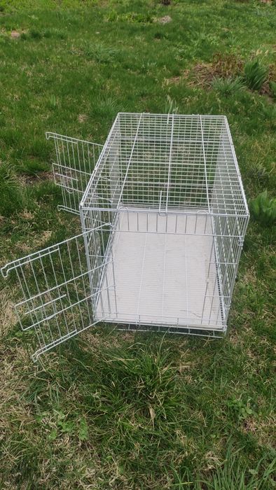 Клетка для собак переносная БУ.