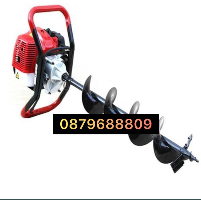 Бензинов Моторен Свредел Двутактово Охлаждане WERSTIL 5.2к.с