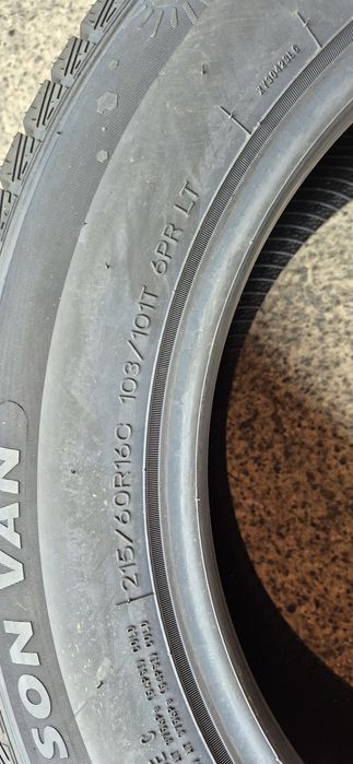 4 anvelope M+S noi Tercelo 215/60/16C,dot 2026.Pretul este pe bucata.