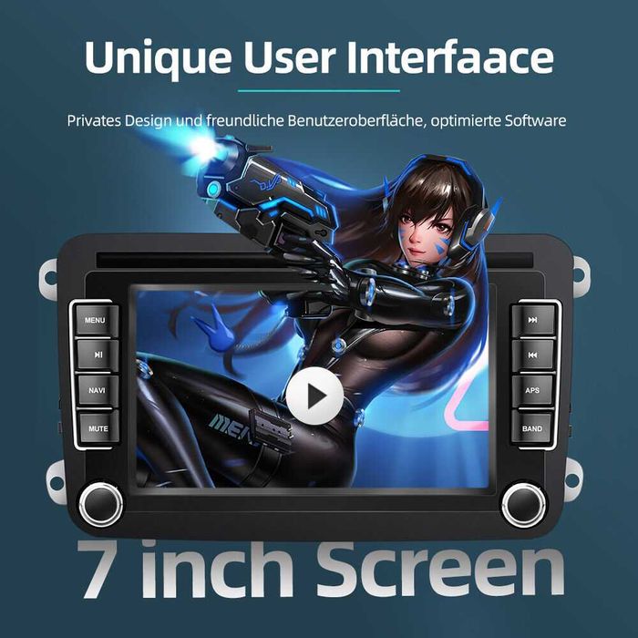 Промоция Мултимедия за VW PASSAT GOLF TOURAN CADDY JETTA, 7 инча,Wi-Fi