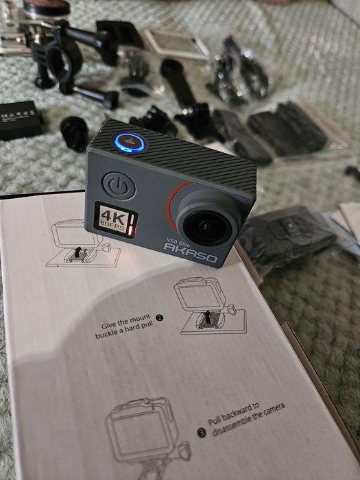 Camera video de actiune AKASO V50 Elite, 4K
