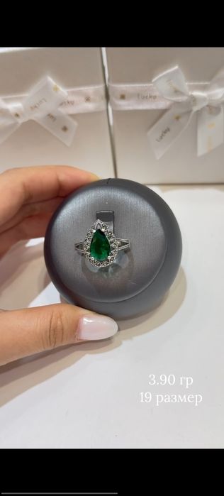 Кольцо серебро 925 пробы Кумуш