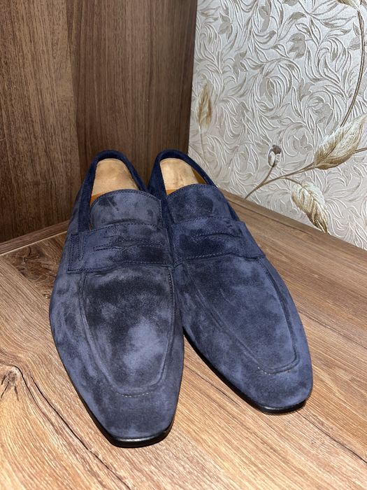 Замшевые туфли BONTONI