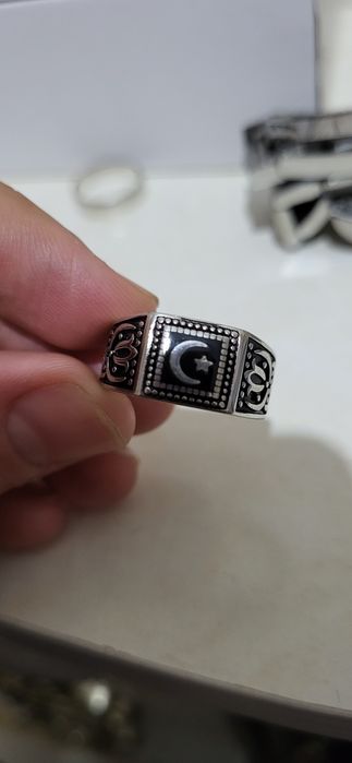 Серебрянное кольцо. Кумуш узук