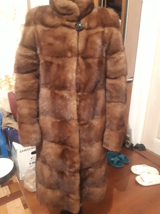 Норковая шуба б/у