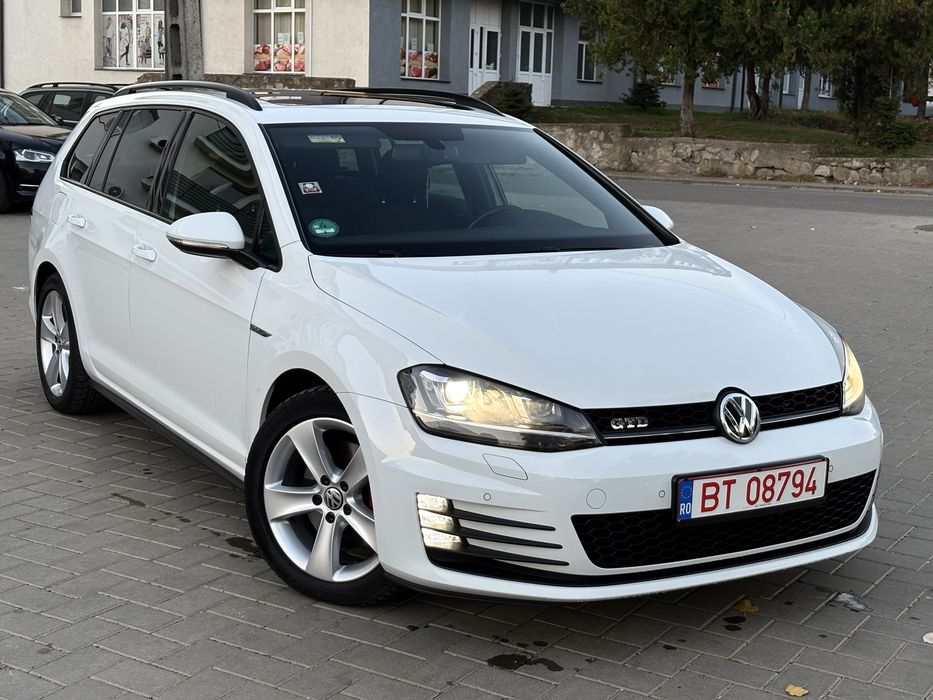 Volkswagen Golf VII GTD 2016 - 2.0 TDI 184Cp - DSG - Stare Top ! RAR Efectuat ! 8.899E