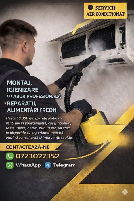 Igienizare completa aer condiționat