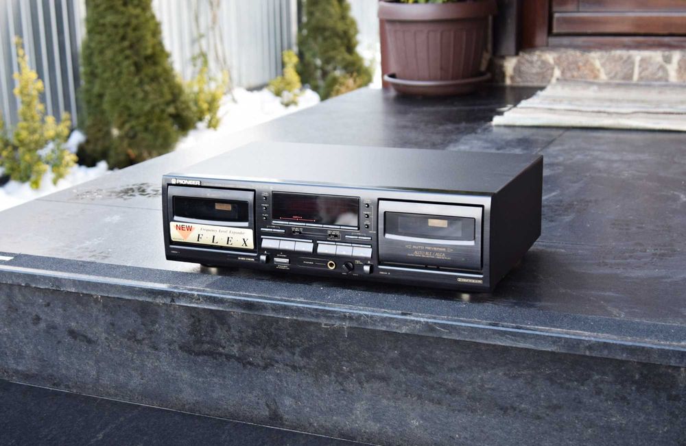 Deck dublu Pioneer CT-W 505 R, casetofon