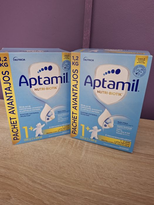 Aptamil  nutribiotik 1+  2 cutii sigilate