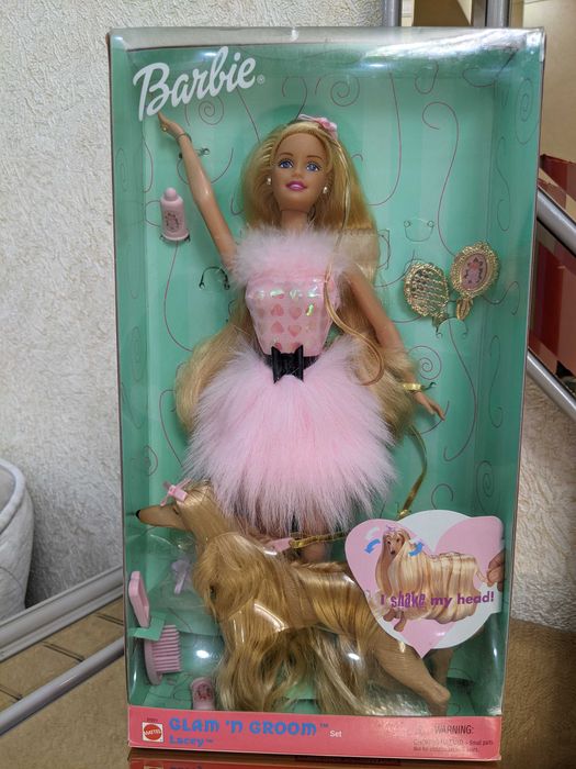 Кукла Барби Glam n' Groom Barbie винтаж 1999 года