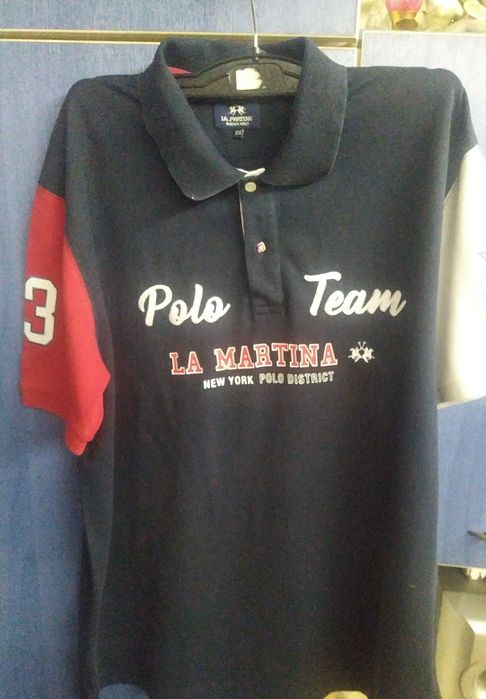 Мъжки блузи с къс ръкав La Martina