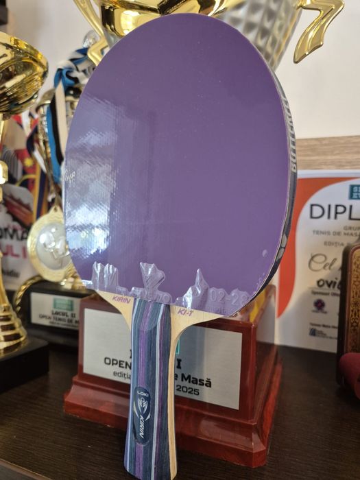 Paletă ping pong Loki K1 Mov/Purple ITTF approved