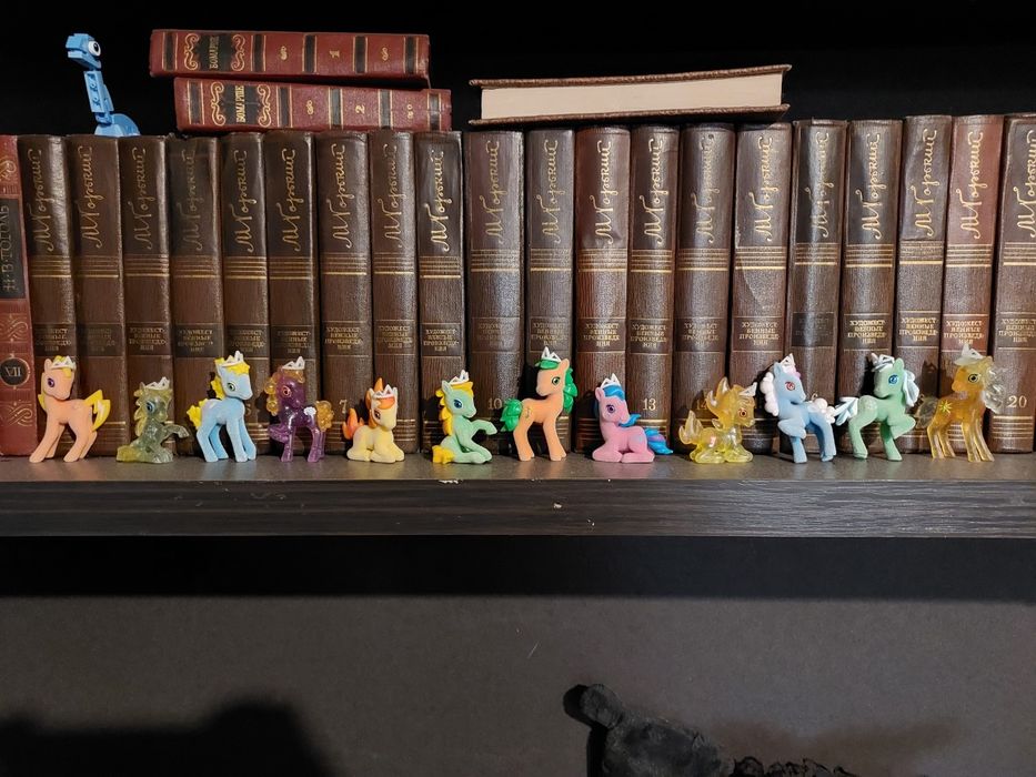 12 штук пони, коллекционные фигурки