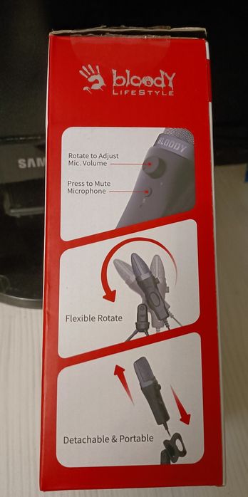 Микрофон gaming A4Tech Bloody GM20