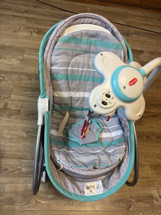 Музикален шезлонг, люлка 3в1 Tiny Love