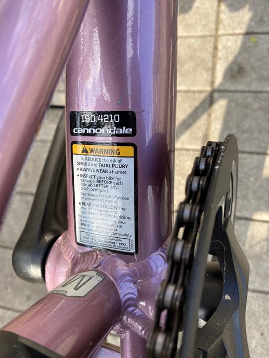 Велосипед Cannondale Adventure 2 Lavender – Комфортен градски байк