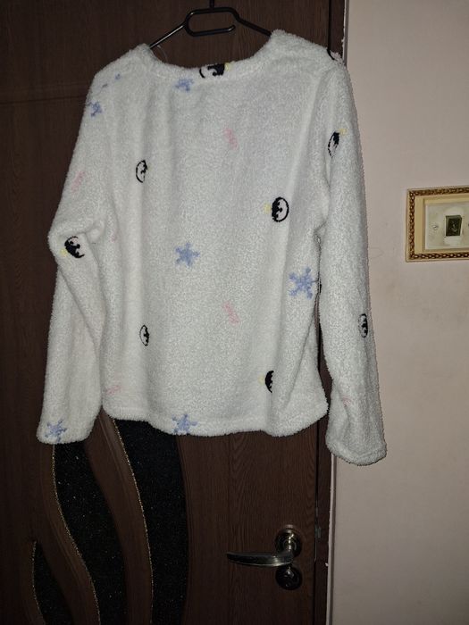 Bluza alba dama cocolino,bust 110 cm