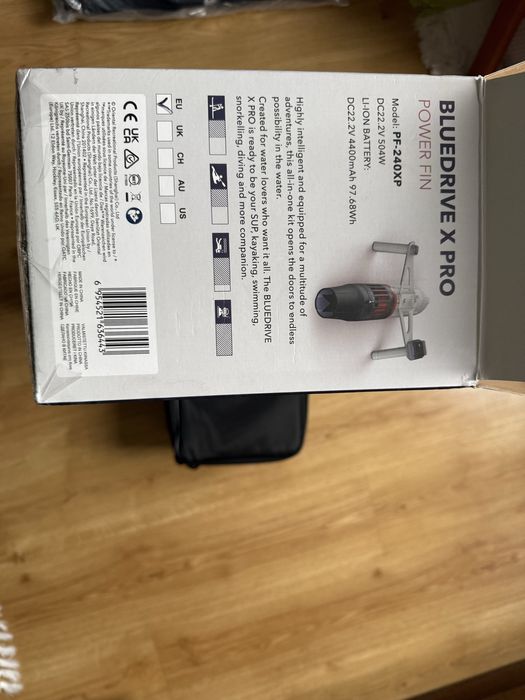 Aqua Marina Bluedrive X Pro – електрическа перка за SUP/каяк