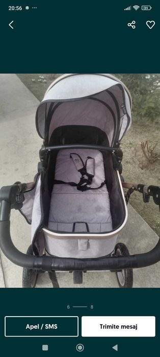 Vând scoica auto și carucior