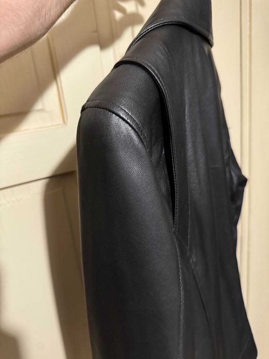 Кожено яке от висококачествена агнешка кожа размер S/M (48).