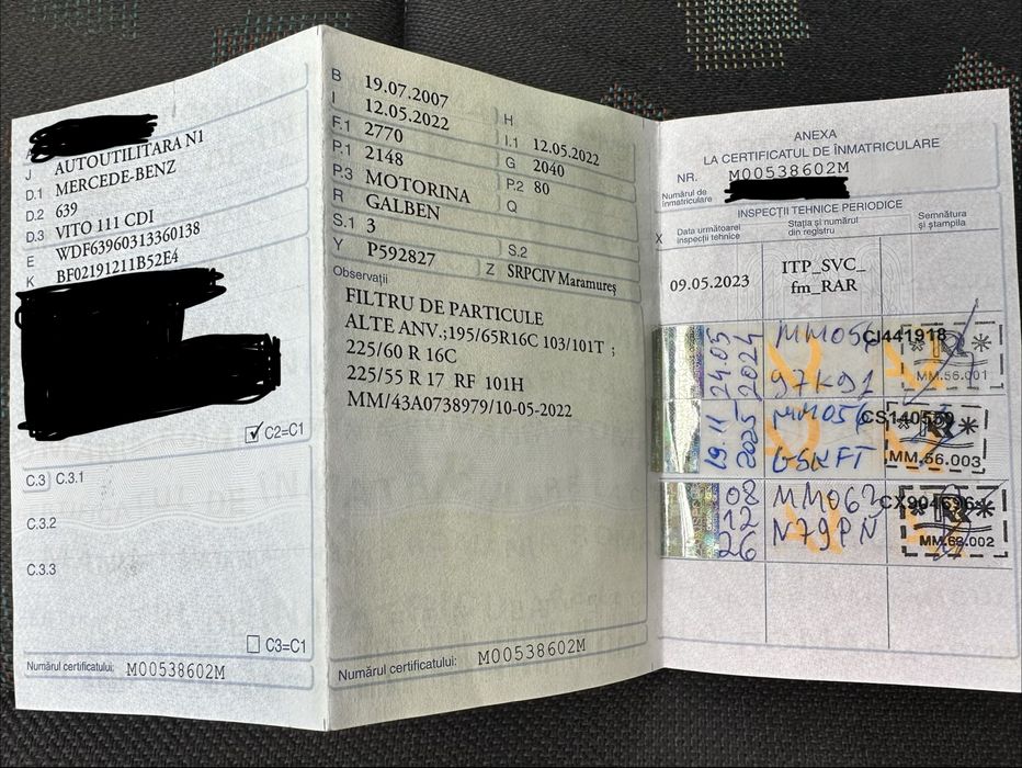 Vând Mercedes VITO 111 CDI