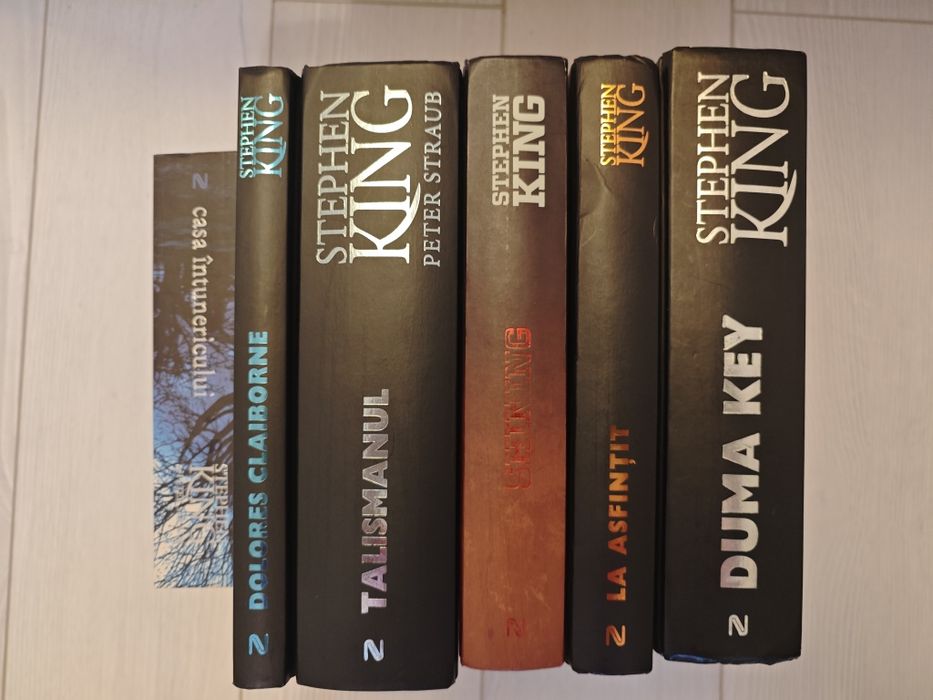 Set Stephen King, Nemira 6 vol Hardcover, Raritate